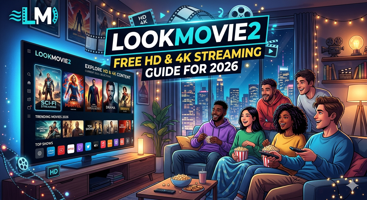 LookMovie2 streaming interface on laptop and mobile